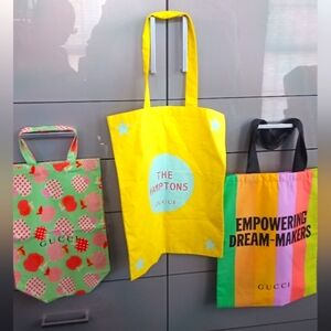 Coming Soon Various Gucci Canvas Shopping Totes